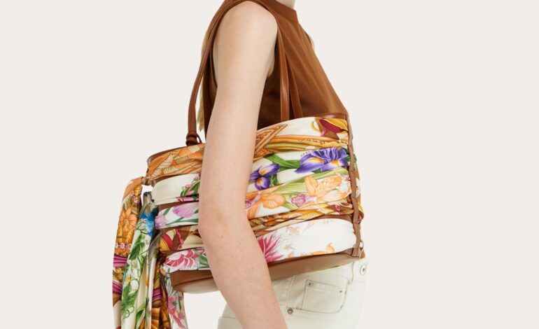 Ferragamo Bags That Feel Like Wearable Art